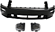 3-Piece Kit, Front Primed Bumper Cover, Includes (1) Bumper Cover and (2) Headlight