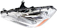 2005 Honda Accord - 3-Piece Kit Driver and Passenger Side Halogen Headlight, Without bulb(s), OE Replacement, Sedan, CAPA Certified  Includes (1) Bumper Cover and (2) Headlight