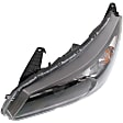 2013 Honda Accord - 3-Piece Kit Front Primed Bumper Cover, Sedan,  Includes (1) Bumper Cover and (2) Headlight