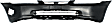 1998-2000 Honda Accord - 3-Piece Kit Driver and Passenger Side Halogen Headlight, Without bulb(s), Sedan, OE Replacement, Includes (1) Bumper Cover and (2) Headlight