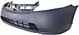 2007 Honda Civic - 3-Piece Kit Driver and Passenger Side Halogen Headlight, Without bulb(s), OE Replacement, Sedan,  Includes (1) Bumper Cover and (2) Headlight