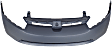 2007 Honda Civic - 3-Piece Kit Driver and Passenger Side Halogen Headlight, Without bulb(s), OE Replacement, Sedan,  Includes (1) Bumper Cover and (2) Headlight