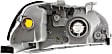 1997 Honda Civic - 3-Piece Kit Front Primed Bumper Cover, Coupe,  Includes (1) Bumper Cover and (2) Headlight