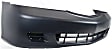 2003 Honda Odyssey - 3-Piece Kit Driver and Passenger Side Halogen Headlight, Without bulb(s), OE Replacement,  Includes (1) Bumper Cover and (2) Headlight