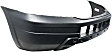 2003 Honda Pilot EX - 3-Piece Kit Front Primed Bumper Cover,  Includes (1) Bumper Cover and (2) Headlight