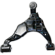 2006 Toyota Tacoma Base - 8-Piece Kit Front, Driver and Passenger Side Axle Assembly,  6 Lug, With Standard Neoprene Outboard Boot, New, 4WD, 2.7L 4Cyl  Includes (2) Axle Assembly, (2) Brake Disc, (1) Brake Pad Set, and (2) Control Arm