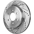8-Piece Kit Front, Driver and Passenger Side Axle Assembly, 4WD, includes Brake Discs, Brake Pad Sets, and Control Arms