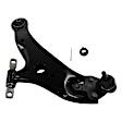 8-Piece Kit Front, Driver and Passenger Side Axle Assembly, AWD, Includes Brake Discs, Brake Pad Sets, and Control Arms