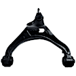 7-Piece Kit Front, Driver and Passenger Side, Lower Control Arm with Axle Assemblies, Brake Discs, and Brake Pad Set, Four Wheel Drive
