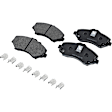 7-Piece Kit Front, Driver and Passenger Side, Lower Control Arm Kit, Includes (1) Brake Pad Set, (2) Control Arm, (2) Axle Assembly and (2) Brake Disc