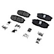 10-Piece Kit Front, Driver and Passenger Side, Lower Control Arm Kit, Includes (2) Brake Pad Set, (2) Control Arm, (2) Axle Assembly and (4) Brake Disc