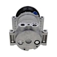 3-Piece Kit A/C Compressor, 6-Groove Pulley, includes A/C Condenser, and A/C Service Kit (A/C Accumulator, A/C Expansion Valve, A/C Orifice Tube, and A/C O-Ring and Gasket Seal Kit)