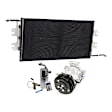 1998 Chevrolet Express 3500 - 3-Piece Kit A/C Compressor Kit, 7.4L 8Cyl