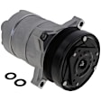 2-Piece Kit A/C Compressor Kit, With Clutch, 6-Groove Pulley, Includes (1) A/C Compressor and (1) A/C Service Kit