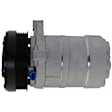 2-Piece Kit A/C Compressor Kit, With Clutch, 6-Groove Pulley, Includes (1) A/C Compressor and (1) A/C Service Kit