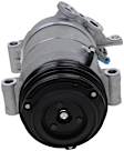 2-Piece Kit A/C Compressor Kit, With Clutch, 4-Groove Pulley, Includes (1) A/C Compressor and (1) A/C Service Kit