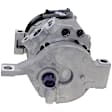 3-Piece Kit A/C Compressor with A/C Condenser and A/C Service Kit (A/C Accumulator, Expansion Valve, Orifice Tube, and A/C O-Ring and Gasket Seal Kit), 4-Groove Pulley, Two Bolts to Mount the Hoses