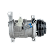 3-Piece Kit A/C Compressor with A/C Condenser and A/C Service Kit (A/C Accumulator, Expansion Valve, Orifice Tube, and A/C O-Ring and Gasket Seal Kit), 4-Groove Pulley, Two Bolts to Mount the Hoses