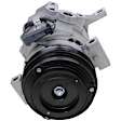 2009 Chevrolet Tahoe - 2-Piece Kit A/C Compressor Kit, 6.2L 8Cyl, Without Rear Air Conditioning, Accum/ Receiver Drier Kit, Oring Seal Kit 1321272, Acum/ Drier 1411812, Front Exp Valve 3411884, 2-Bolt to mount the Hoses, With Clutch