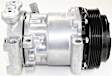 2000 GMC Savana 2500 - 3-Piece Kit A/C Compressor Kit, 5.7L 8Cyl, 4.33in Diameter, 6 Groove, Acum/Drier 1411644, Front Exp Valve 3411243, HT6, Hose On Top, O-Ring Seal Kit 1321274, PAG 46 Oil, Rear Exp Valve 341144, With Rear Air Conditioning, with 2 O'Clock Coil