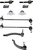 8-Piece Kit Front, Driver and Passenger Side Suspension Kit, Includes (4) Tie Rod End, (2) Sway Bar Link and (2) Ball Joint