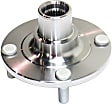 2-Wheel Set Front Wheel Hub, 4 Lugs, With Bearing, FWD, 2.5L, 4Cyl, Includes (2) Wheel Bearing and (2) Wheel Hub