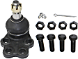 4-Piece Kit Front, Driver and Passenger Side, Upper Control Arm Kit, Includes (2) Ball Joint and (2) Control Arm