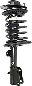 6-Piece Kit Front, Driver and Passenger Side Control Arm Kit, Includes (2) Control Arm, (2) Loaded Strut, and (2) Tie Rod End