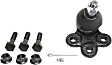 4-Piece Kit Front, Driver and Passenger Side Suspension Kit, Includes (2) Shock Absorber and Strut Assembly and (2) Ball Joint