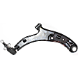 4-Piece Kit Front, Driver and Passenger Side, Lower Control Arm Kit, Includes (2) Control Arm and (2) Sway Bar Link