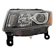 3-Piece Kit Driver Side Halogen Headlight, Includes (1) Fender, (1) Grille Assembly, and (1) Headlight