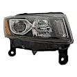 3-Piece Kit Passenger Side Halogen Headlight, Includes (1) Fender, (1) Grille Assembly, and (1) Headlight, CAPA Certified