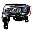 3-Piece Kit Driver Side Halogen Headlight, Includes (1) Fender, (1) Grille Assembly, and (1) Headlight