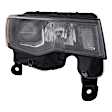 3-Piece Kit Passenger Side Halogen Headlight, Includes (1) Fender, (1) Grille Assembly, and (1) Headlight