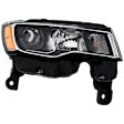 3-Piece Kit Passenger Side Halogen Headlight, Includes (1) Fender, (1) Grille Assembly, and (1) Headlight