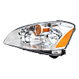 3-Piece Kit Driver Side Halogen Headlight, Without Sport Package, Includes (1) Fender, (1) Grille Assembly, and (1) Headlight