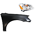 2-Piece Kit Passenger Side Halogen Headlight, With bulb(s), Without Sport Package, OE Replacement, Includes (1) Fender and (1) Headlight