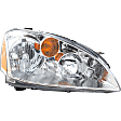 2-Piece Kit Passenger Side Halogen Headlight, With bulb(s), Without Sport Package, OE Replacement, Includes (1) Fender and (1) Headlight