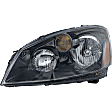 2-Piece Kit Driver Side Halogen Headlight, With bulb(s), OE Replacement, Includes (1) Fender and (1) Headlight