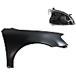 2-Piece Kit Passenger Side HID/Xenon Headlight, Without bulb(s), OE Replacement, Includes (1) Fender and (1) Headlight