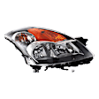 3-Piece Kit Passenger Side HID/Xenon Headlight, With bulb(s), OE Replacement, Sedan, Includes (1) Fender, (1) Grille Assembly and (1) Headlight