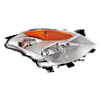 2008-2009 Nissan Altima - 4-Piece Kit Driver and Passenger Side HID/Xenon Headlight, With bulb(s), Coupe, OE Replacement, Includes (2) Fender and (2) Headlight