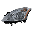 3-Piece Kit Driver Side Halogen Headlight, Sedan, Includes (1) Fender, (1) Grille Assembly, and (1) Headlight