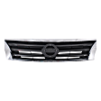 3-Piece Kit Passenger Side Halogen Headlight, Sedan, Includes (1) Fender, (1) Grille Assembly, and (1) Headlight