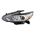 3-Piece Kit Driver Side Halogen Headlight, For Models Without Daytime Running Light, Includes (1) Fender, (1) Grille Assembly, and (1) Headlight