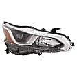 2021 Nissan Altima - 2-Piece Kit Passenger Side Halogen Headlight, With bulb(s), OE Replacement,  Includes (1) Fender and (1) Headlight