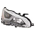 2021 Nissan Altima - 2-Piece Kit Passenger Side Halogen Headlight, With bulb(s), OE Replacement,  Includes (1) Fender and (1) Headlight