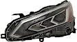 5-Piece Kit Driver and Passenger Side LED Headlight, Type 1, Includes (2) Fender, (1) Grille Assembly, and (2) Headlight