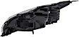 2019 Nissan Altima - 5-Piece Kit Driver and Passenger Side LED Headlight, With bulb(s), Type 2, OE Replacement,  Includes (2) Fender, (1) Grille Assembly, and (2) Headlight