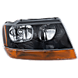4-Piece Kit Driver and Passenger Side Halogen Headlight, With bulb(s), OE Replacement, Includes (2) Fender and (2) Headlight